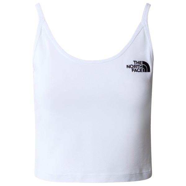 The North Face - Women's Crop Tank - Tank Top Gr L weiß von The North Face