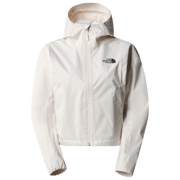 The North Face - Women's Cropped Quest Jacket - Regenjacke Gr L grau/weiß von The North Face