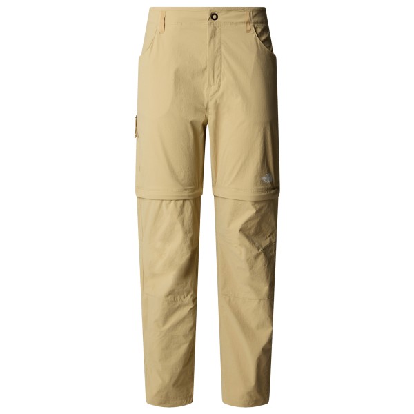 The North Face - Women's Exploration Conv Reg Straight Pant - Trekkinghose Gr 12 - Regular beige von The North Face