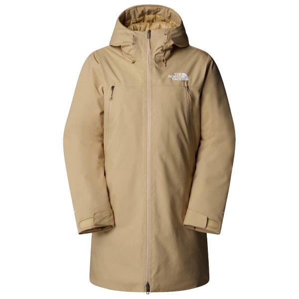 The North Face - Women's MTN Range Down Parka - Mantel Gr L;M;S;XL;XS beige;schwarz von The North Face