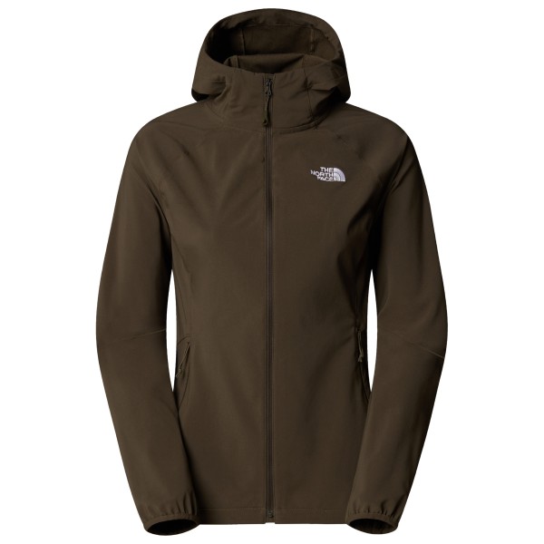 The North Face - Women's Nimble Hoodie - Softshelljacke Gr L braun von The North Face