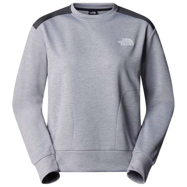 The North Face - Women's Reaxion Fleece Crew - Fleecepullover Gr L;M;S;XS grau;schwarz von The North Face