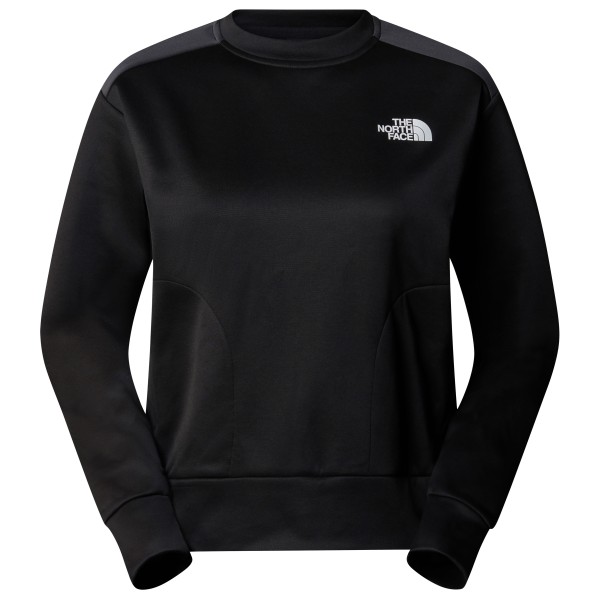 The North Face - Women's Reaxion Fleece Crew - Fleecepullover Gr L schwarz von The North Face