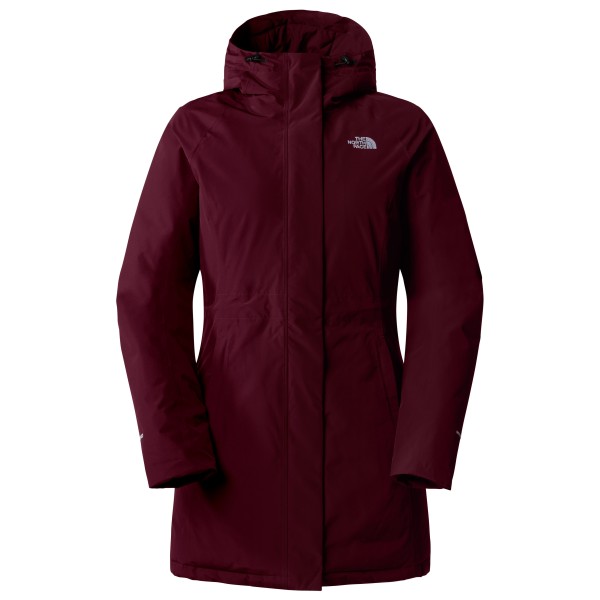 The North Face - Women's Recycled Brooklyn Parka - Mantel Gr L;M;S;XL;XS rot;schwarz von The North Face