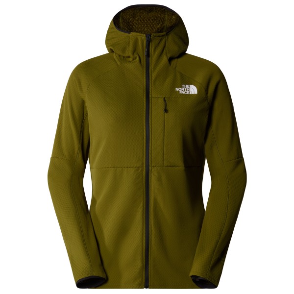 The North Face - Women's Summit Futurefleece Fullzip Hoodie - Fleecejacke Gr S oliv von The North Face