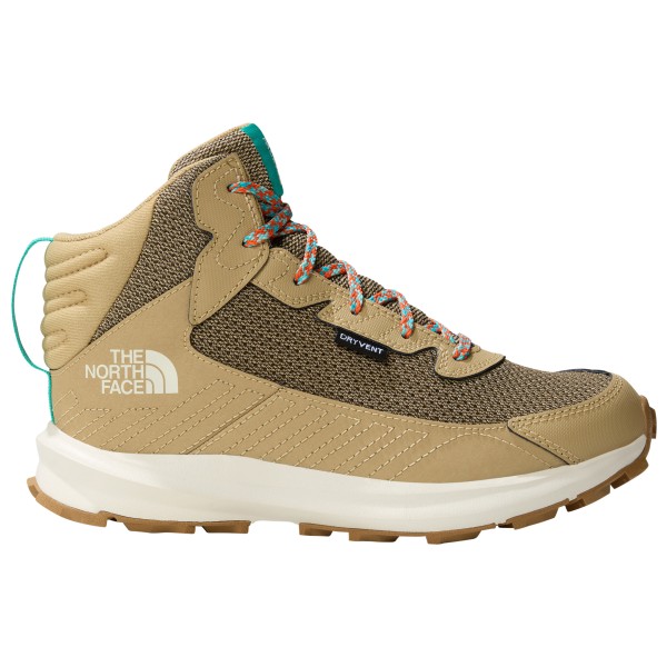 The North Face - Youth Fastpack Hiker Mid WP - Wanderschuhe Gr 2 beige von The North Face