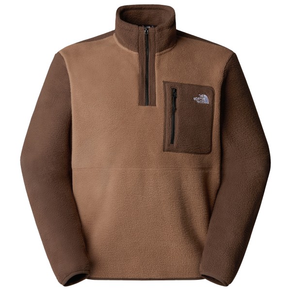 The North Face - Yumiori 1/4 Zip - Fleecepullover Gr XXL braun von The North Face