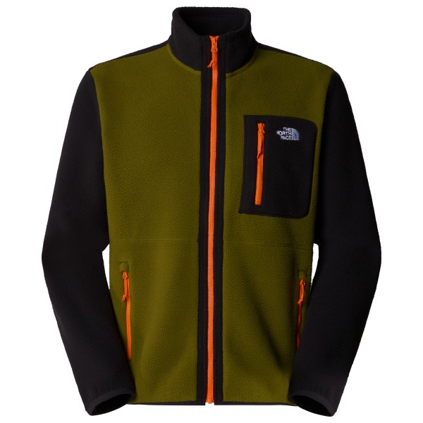 The North Face - Yumiori Full Zip - Fleecejacke Gr S oliv/schwarz von The North Face