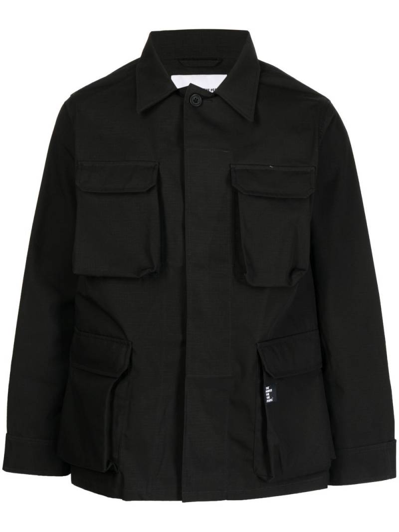 The Power For The People cargo bomber jacket - Black von The Power For The People