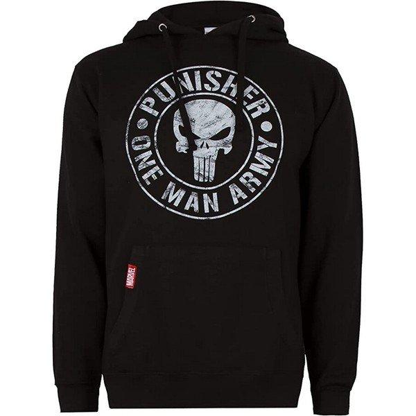 One Man Army Kapuzenpullover Herren Schwarz L von The Punisher