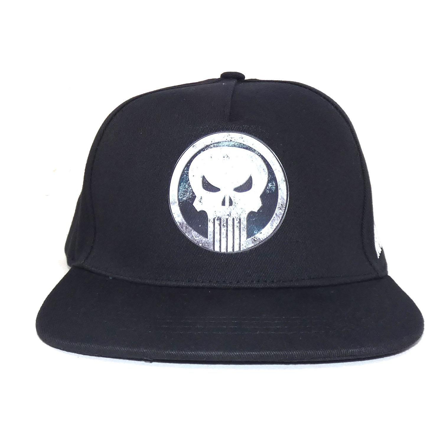 The Punisher - Snapback Mütze, für Damen, Schwarz, One Size von The Punisher