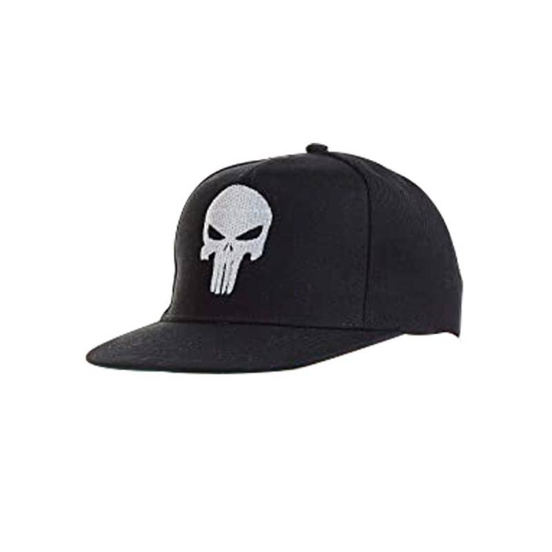 Snapback Mütze Herren Schwarz ONE SIZE von The Punisher