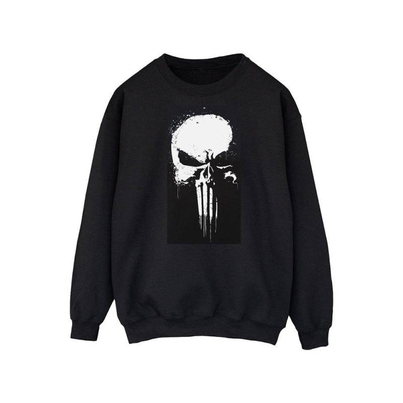 Sweatshirt Herren Schwarz L von The Punisher