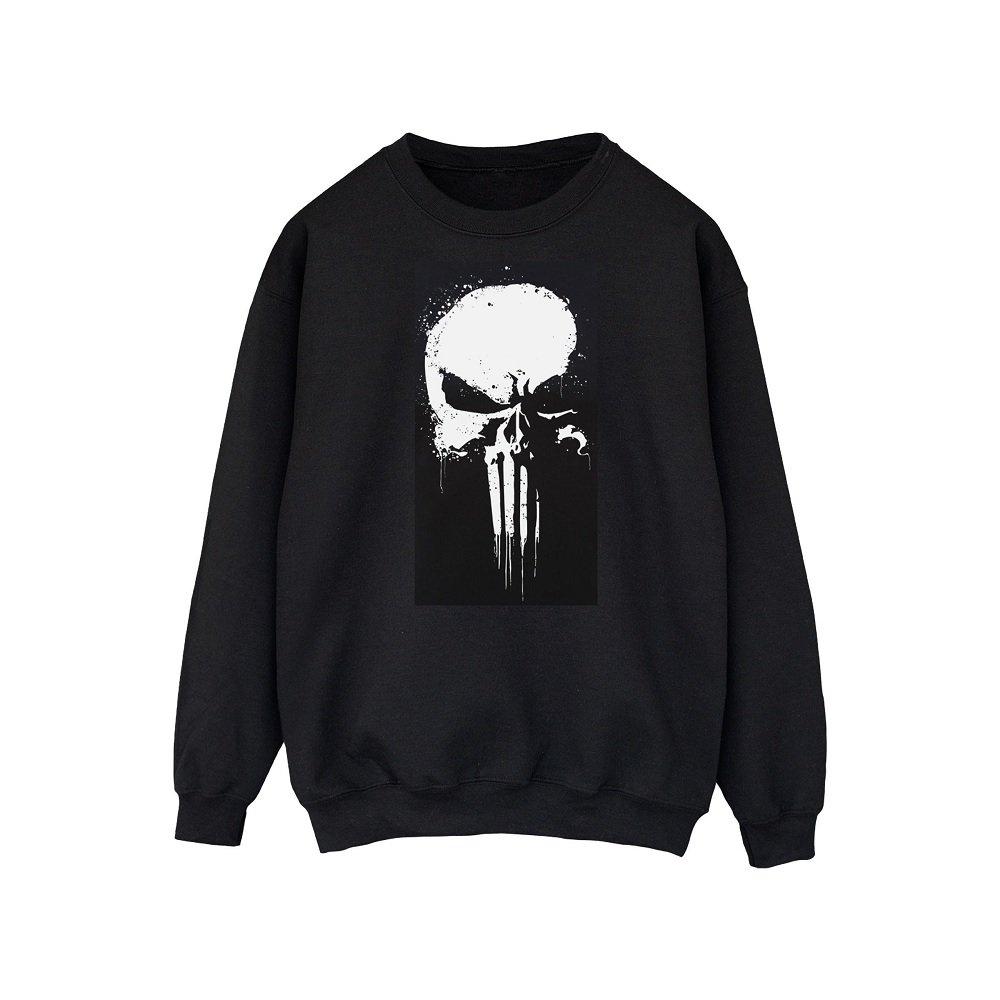 Sweatshirt Herren Schwarz M von The Punisher