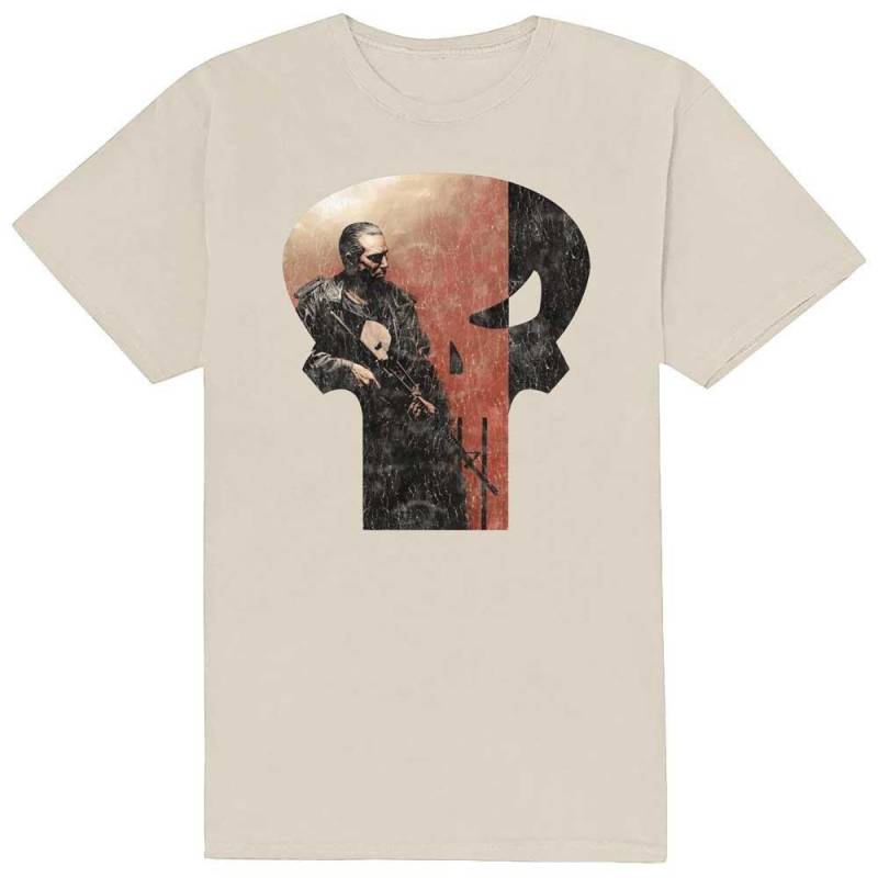 Tshirt Damen Beige M von The Punisher