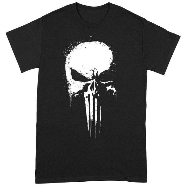 Tshirt Herren Schwarz L von The Punisher