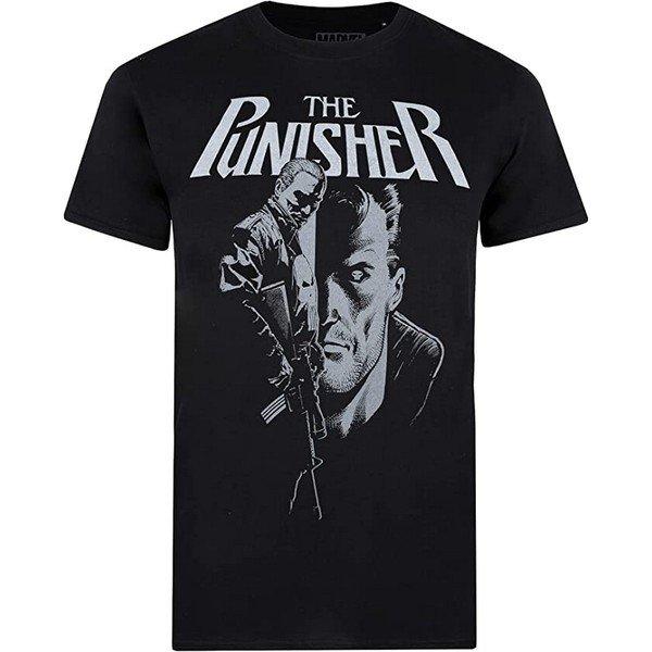 Tshirt Herren Schwarz L von The Punisher