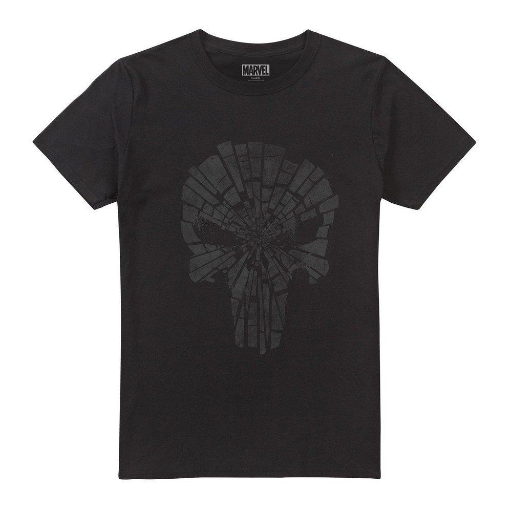 Tshirt Herren Schwarz L von The Punisher