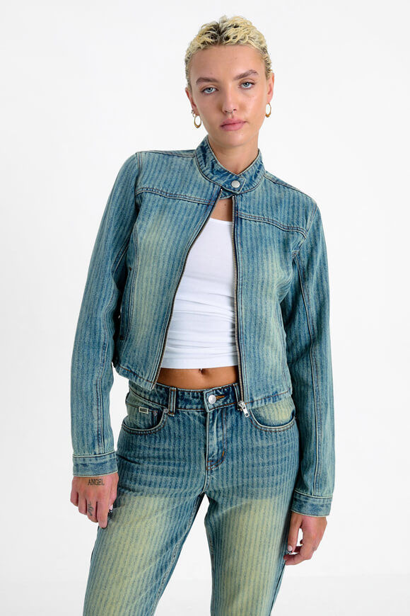 The Ragged Priest Ripley Jeansjacke | Dirty Blue | Damen | S The Ragged Priest Ripley Jeansjacke | Dirty Blue | Damen | S von The Ragged Priest
