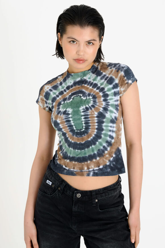 The Ragged Priest Tainted Tie Dye Baby T-Shirt | Mehrfarbig | Damen  | L