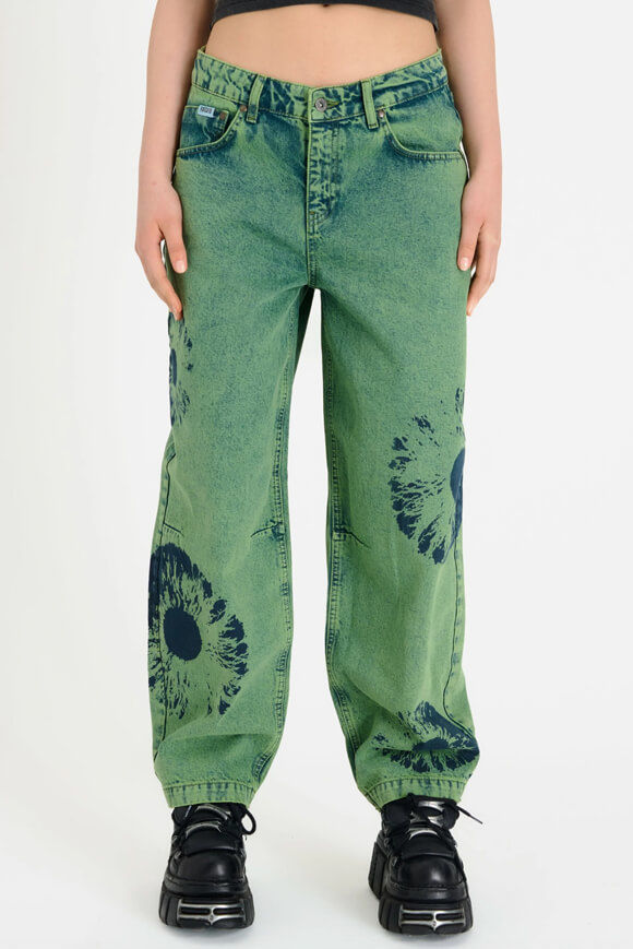 The Ragged Priest Vision Goliath Slouchy Fit Jeans | Green | Damen | 24 The Ragged Priest Vision Goliath Slouchy Fit Jeans | Green | Damen | 24 von The Ragged Priest