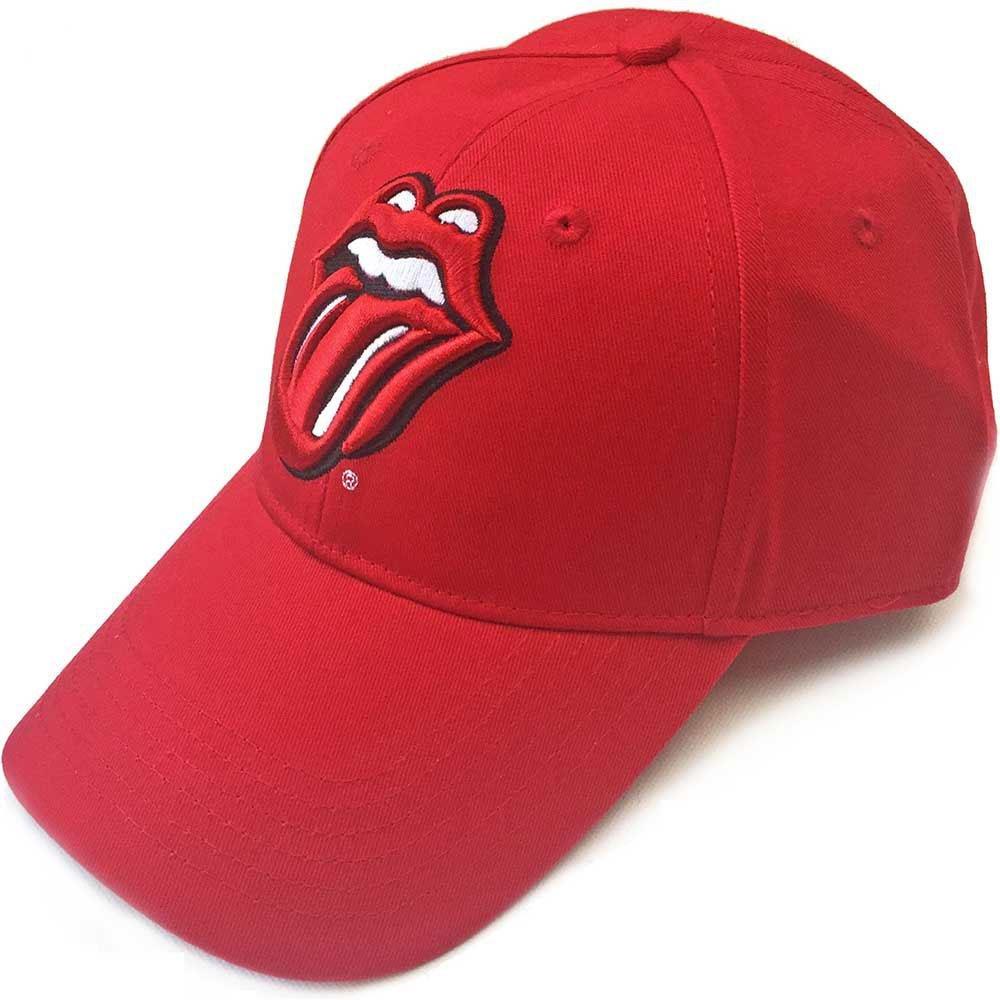 The Rolling Stones - Classic BaseballMütze, für Damen, Rot Bunt, One Size von The Rolling Stones