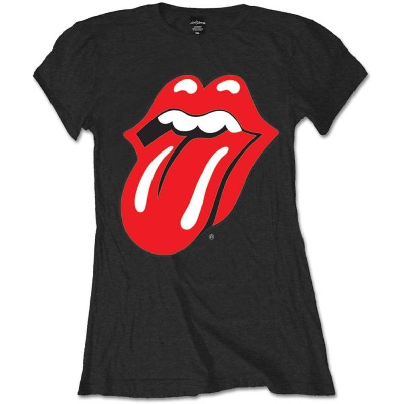 The Rolling Stones - Classic TShirt, für Damen, Schwarz, Größe S von The Rolling Stones