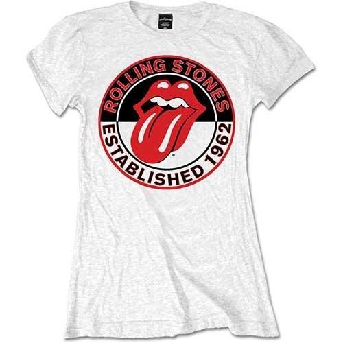 The Rolling Stones - Established 1962 TShirt, für Damen, Weiss, Größe M von The Rolling Stones