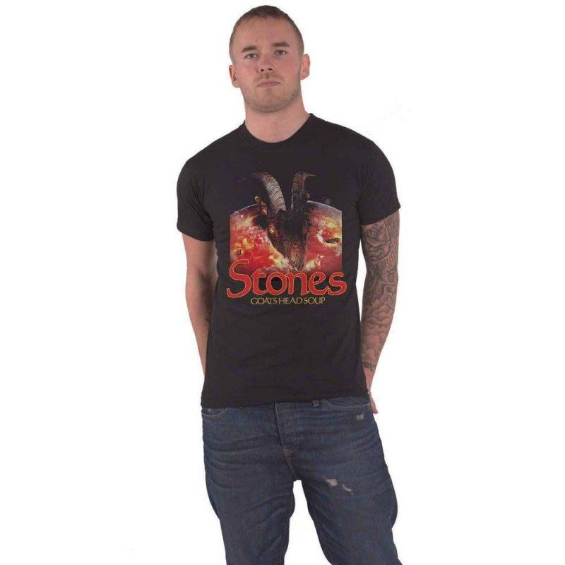 The Rolling Stones - Goats Head Soup TShirt, für Damen, Schwarz, Größe S von The Rolling Stones