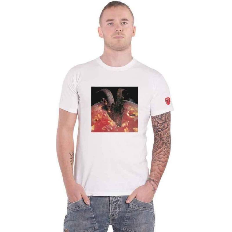 The Rolling Stones - Goats Head Soup TShirt, für Damen, Weiss, Größe S von The Rolling Stones