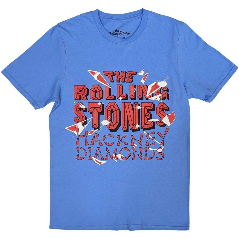 The Rolling Stones - Hackney Diamonds TShirt, für Damen, Blau, Größe M von The Rolling Stones