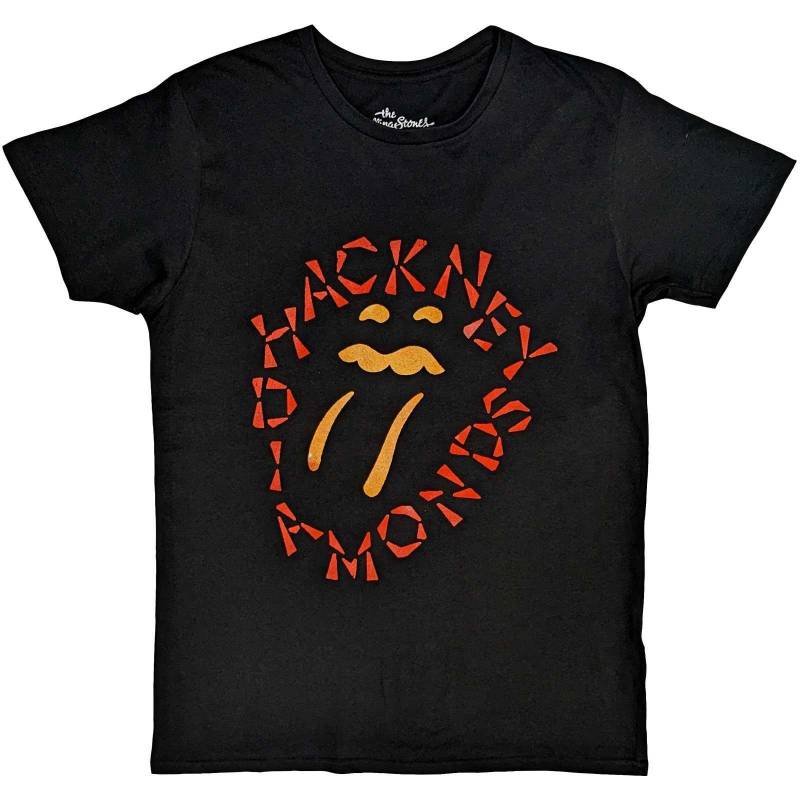 Hackney Diamonds Tshirt Herren Schwarz L von The Rolling Stones