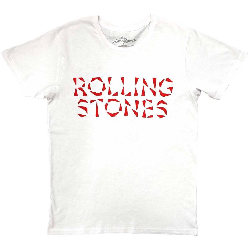 Hackney Diamonds Tshirt Herren Weiss XXL von The Rolling Stones