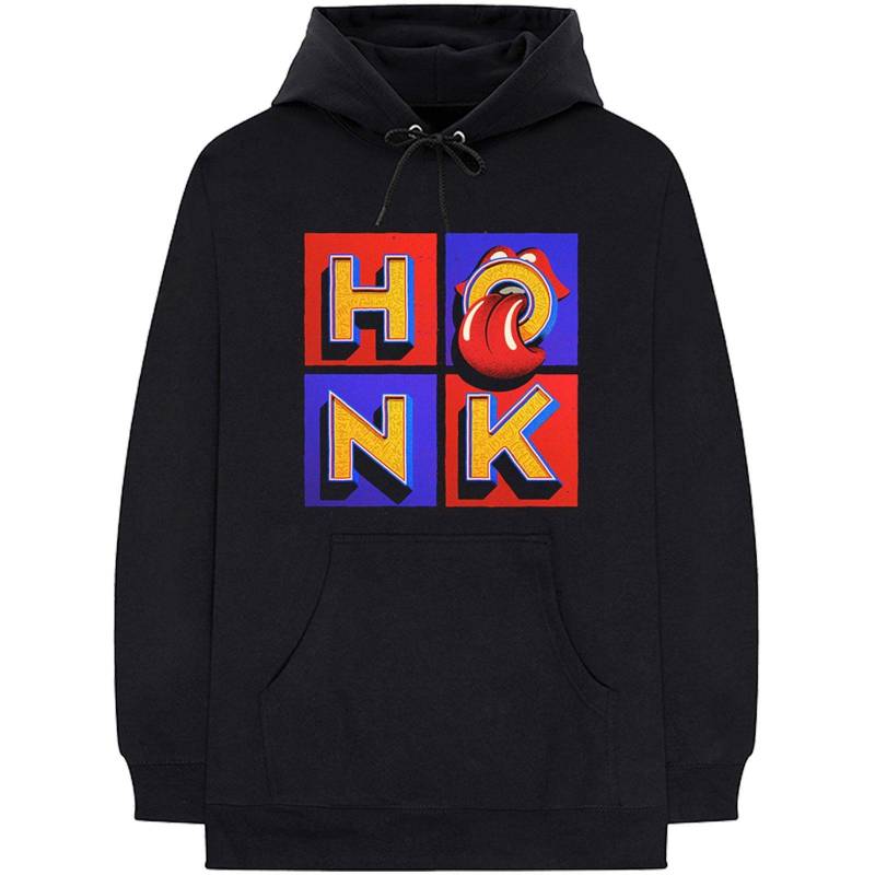 Honk Hoodie Zum Überziehen Damen Schwarz L von The Rolling Stones