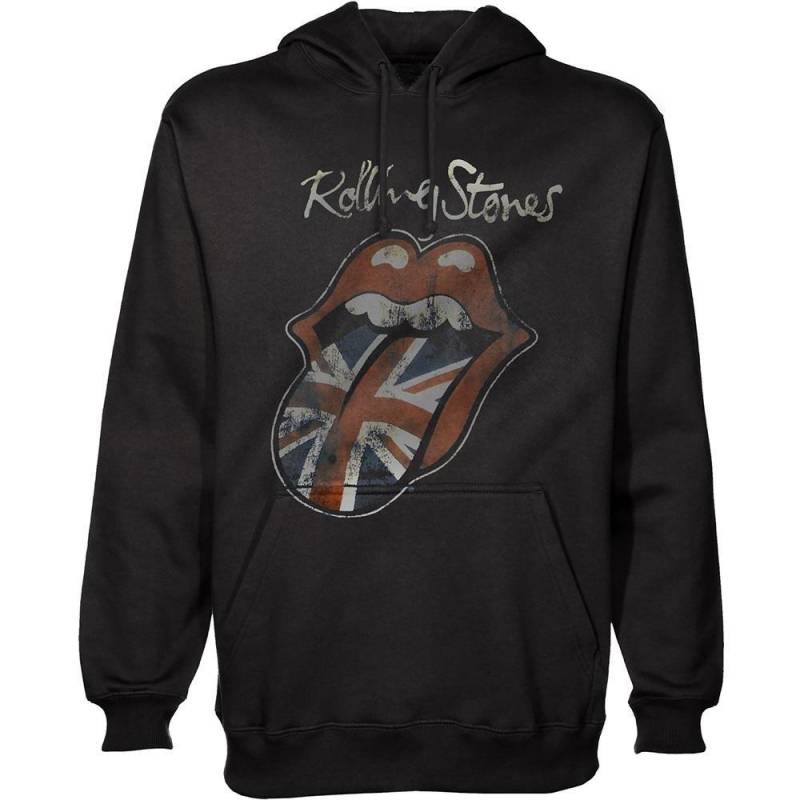 Hoodie Zum Überziehen Damen Schwarz L von The Rolling Stones