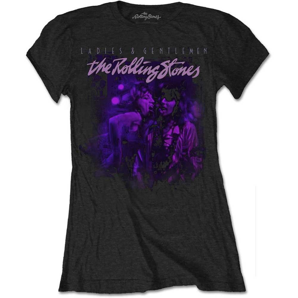 Mick & Keith Together Tshirt Damen Schwarz S von The Rolling Stones