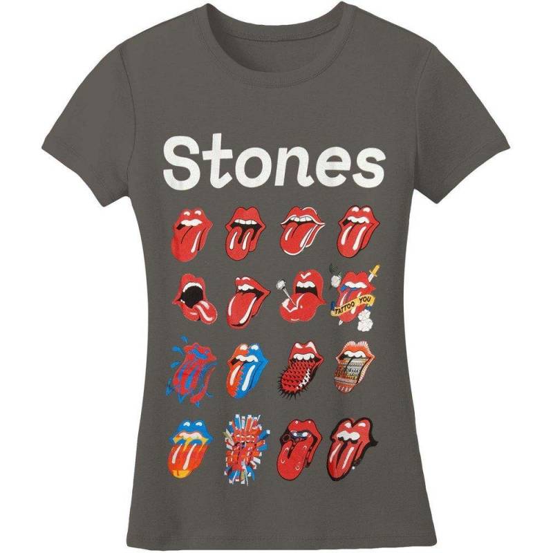 No Filter Evolution Tshirt Damen Grau 3XL von The Rolling Stones