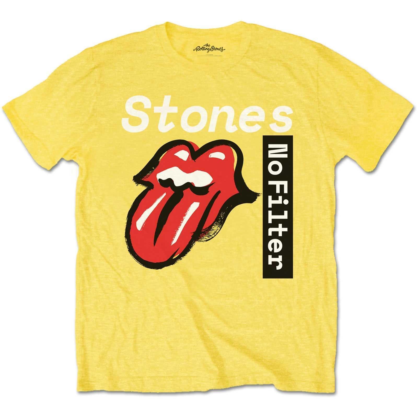 The Rolling Stones - No Filter TShirt, 116, Gelb von The Rolling Stones