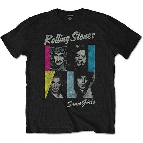 The Rolling Stones - Some Girls TShirt, für Damen, Schwarz, Größe S von The Rolling Stones