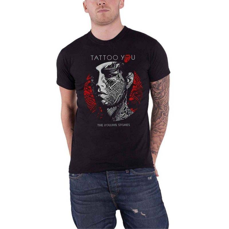 The Rolling Stones - Tattoo You TShirt, für Damen, Schwarz, Größe L von The Rolling Stones