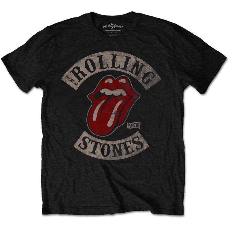 The Rolling Stones - Tour 1978 TShirt, für Damen, Schwarz, Größe 3XL von The Rolling Stones