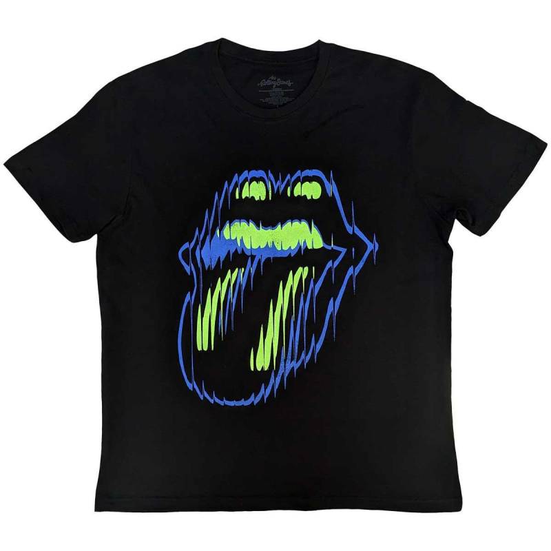 Tshirt Damen Schwarz L von The Rolling Stones