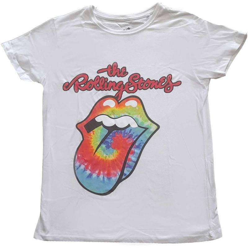 The Rolling Stones - TShirt, für Damen, Weiss, Größe 44 von The Rolling Stones