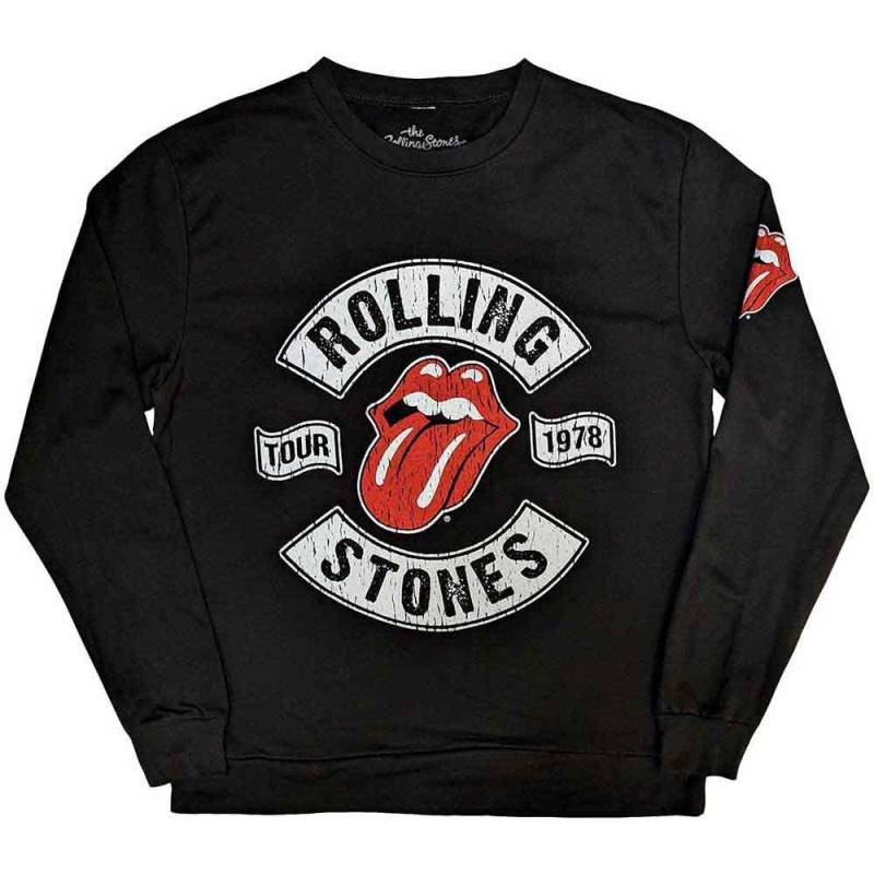 Us Tour 1978 Sweatshirt Damen Schwarz M von The Rolling Stones