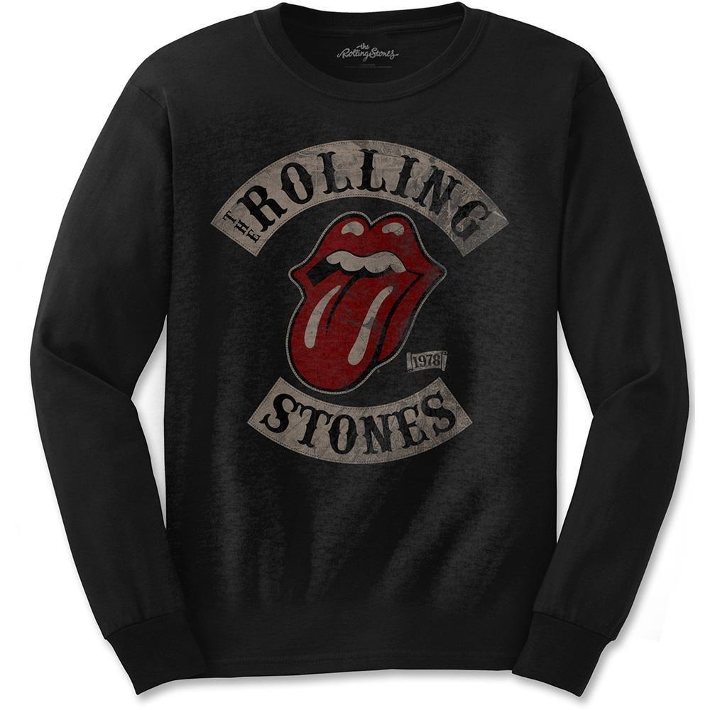 Us Tour '78 Tshirt Langärmlig Damen Schwarz L von The Rolling Stones