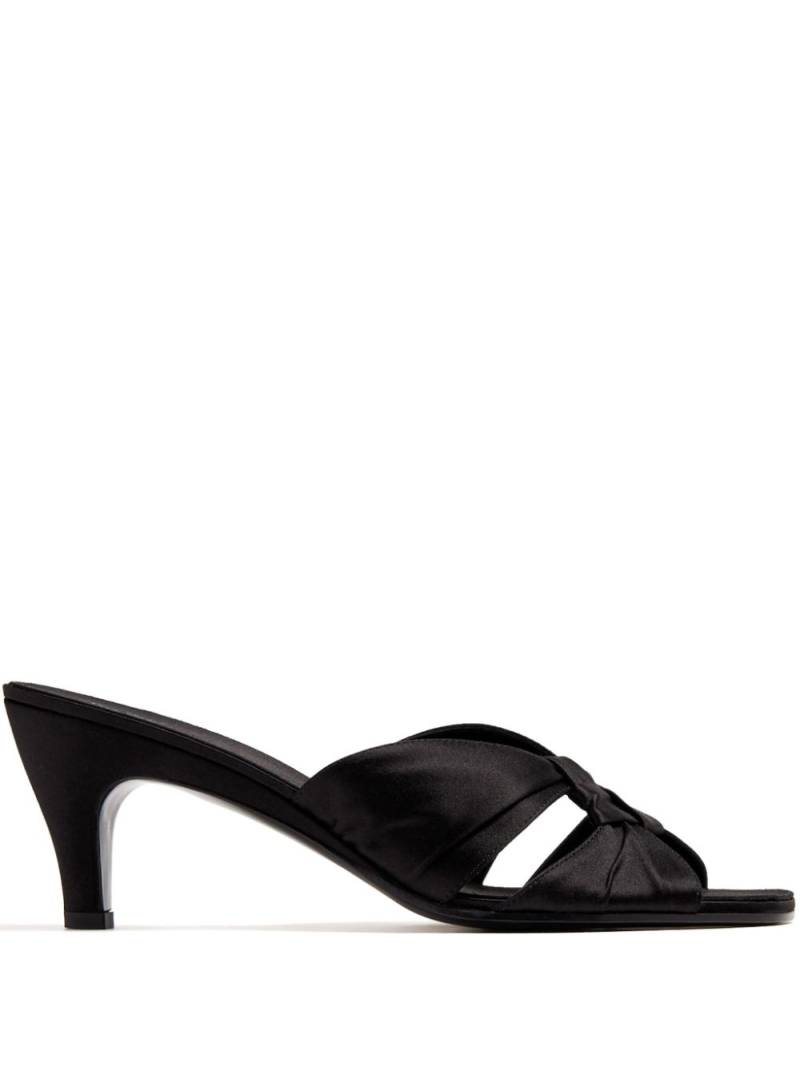 The Row 70mm Soft Knot pumps - Black von The Row