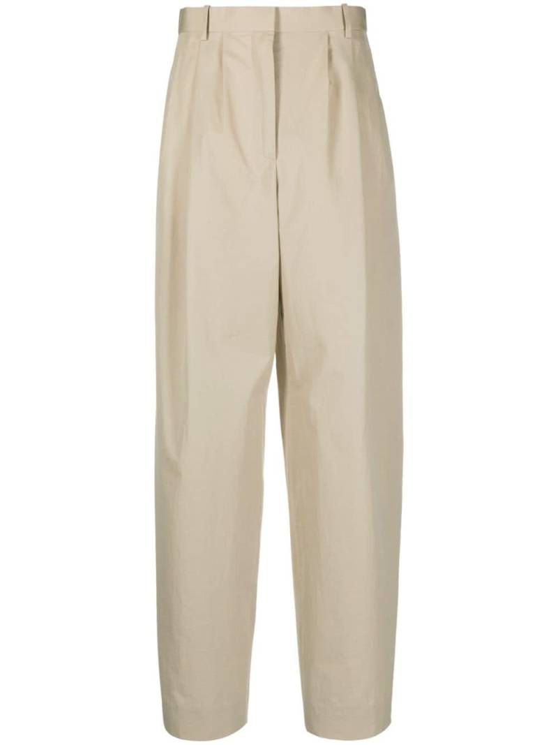 The Row Bufus wide-leg tailored trousers - Neutrals von The Row