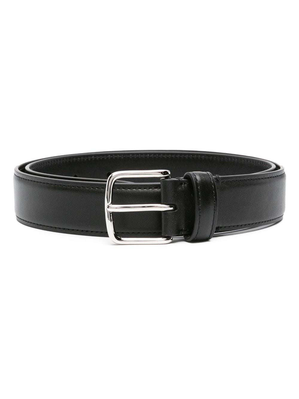The Row Classic leather adjustable belt - Black von The Row