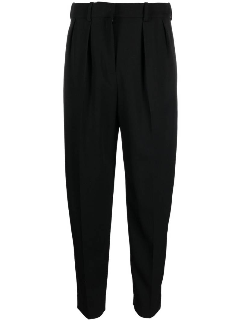 The Row Corby pleated wool tailored trousers - Black von The Row