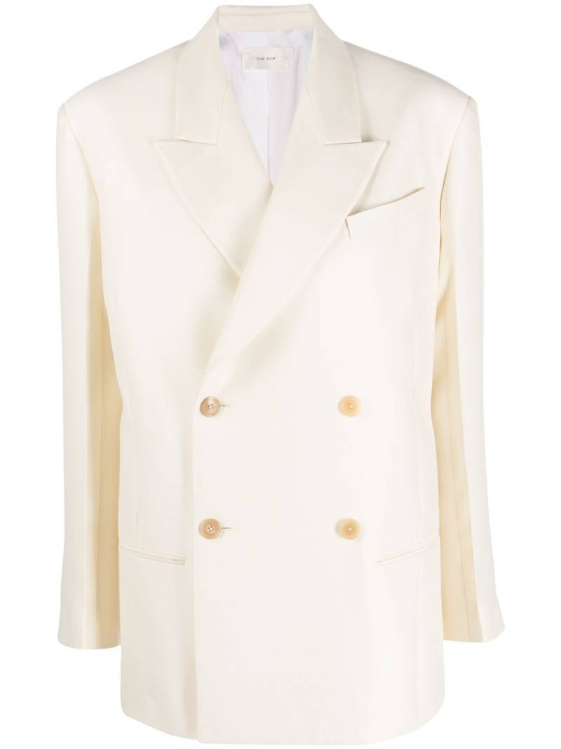 The Row Cosima wool-silk blend jacket - Neutrals von The Row